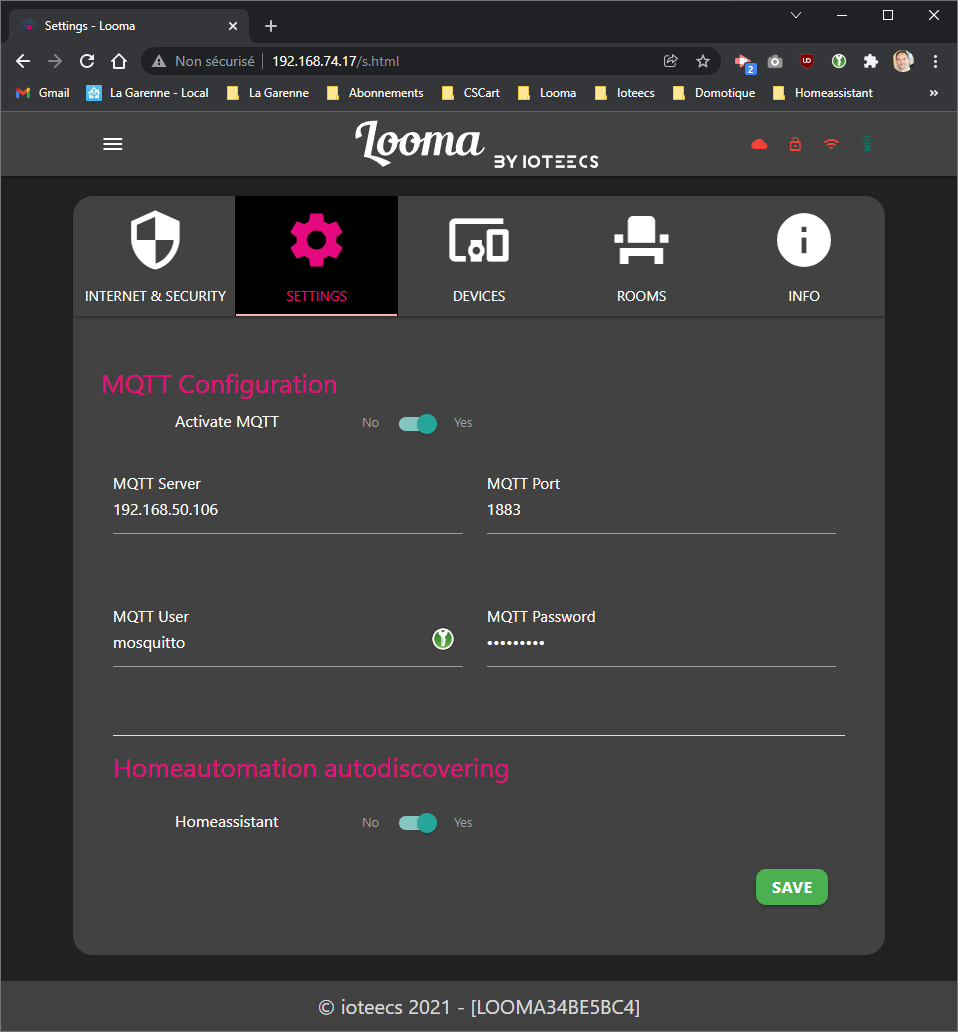Add somfy RTS device